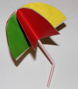 зонтик поделка